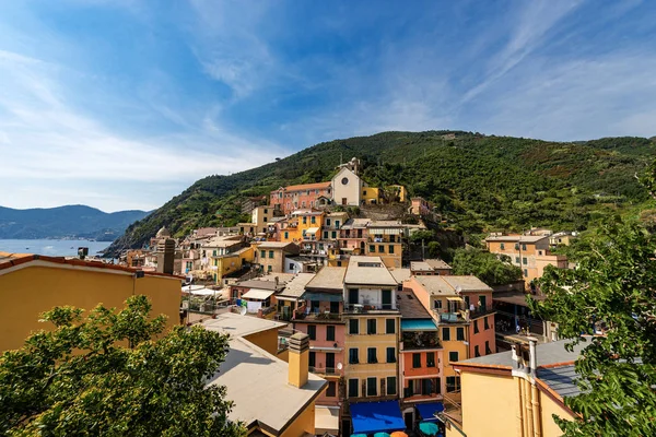 Vernazza village - Cinque Terre - Fucuria Italy — стоковое фото