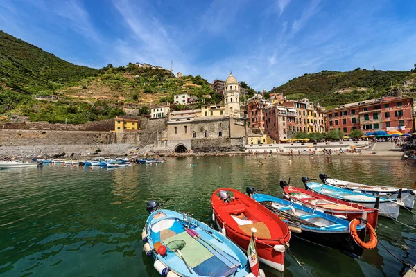 Alte vernazza dorf - cinque terre - ligurien italien — Stockfoto