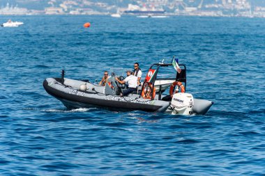 İtalyan sahil güvenlik devriyesi - La Spezia Liguria Körfezi