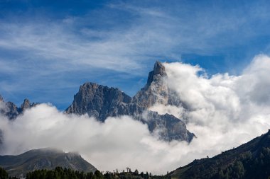 Cimon della Pala ve Pale di San Martino - Dolomites İtalyan Alpleri