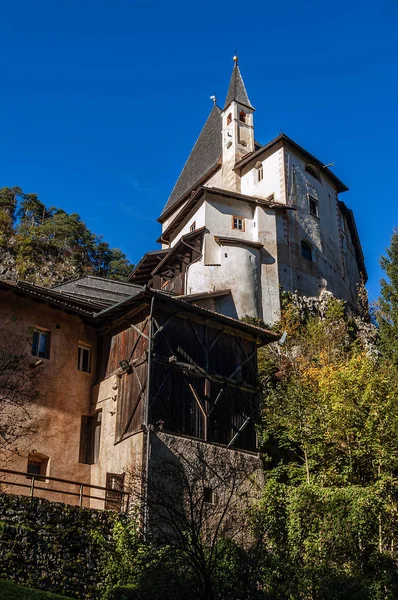 サンロミディオの神社-トレンティーノ・アルト・アディジェイタリア — ストック写真