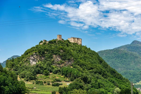 Medieval castle of Pergine Valsugana in Trentino Italy — Stock Photo, Image