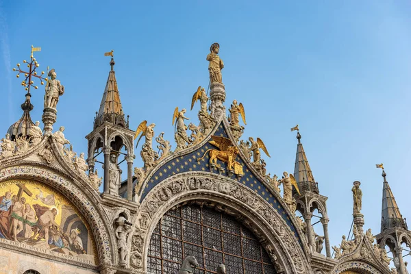 San Marco bazilika - Velence Olaszország — Stock Fotó