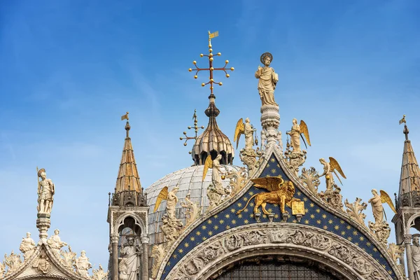 Basílica e Catedral de São Marcos - Veneza Itália — Fotografia de Stock