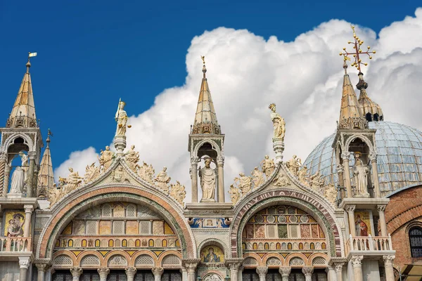 Basílica y Catedral de San Marco Venecia Italia — Foto de Stock