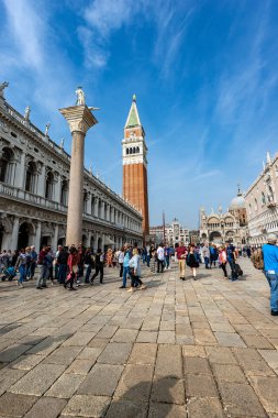 Piazza San Marco - Venedik İtalya 'nın en ünlü meydanı