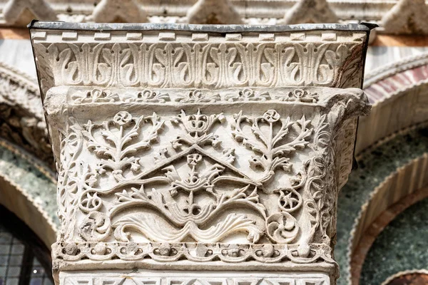 Detail der basilika von san marco - venedig italien — Stockfoto