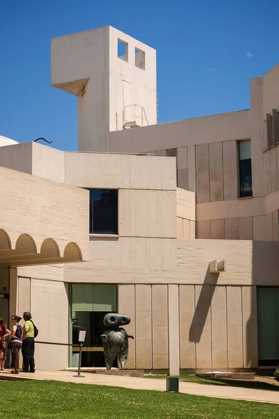 Barcelona Spanien Juni 2014 Fundacio Joan Miro 1975 Ett Museum — Stockfoto