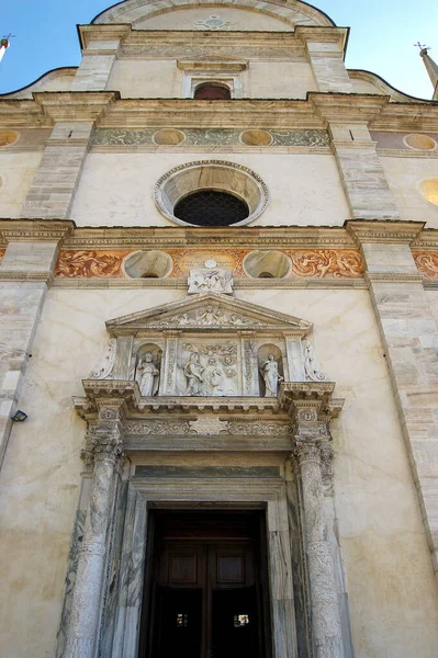 Facade Santuario Della Madonna Tirano 1513 Sanctuary Virgin Mary Renaissance — Stock Photo, Image