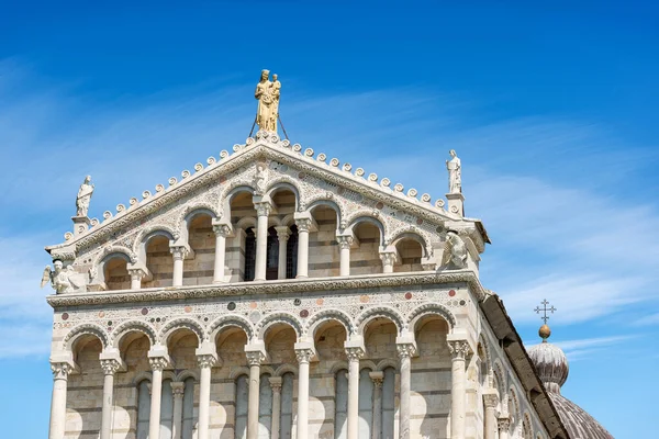 Katedra Pizie Duomo Santa Maria Assunta Stylu Romańskim Pizie Piazza — Zdjęcie stockowe