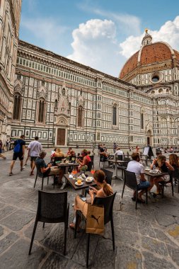 Floransa Katedrali Santa Maria del Fiore, Gotik-Rönesans tarzı, UNESCO dünya mirası alanı, Toskana, İtalya, Avrupa 