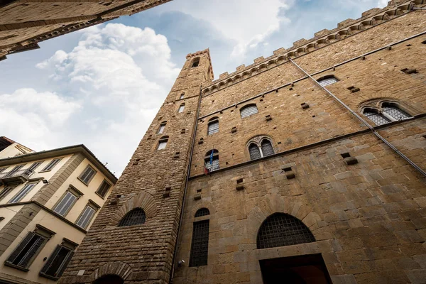 Middeleeuws Bargello Paleis Palazzo Del Bargello Italiaans Het Centrum Van — Stockfoto