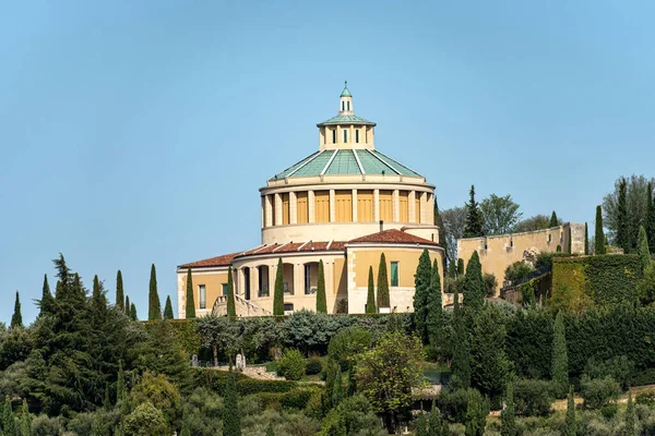 Wzgórze Werony Kościół Santuario Della Madonna Lourdes 1958 Roku 1838 — Zdjęcie stockowe