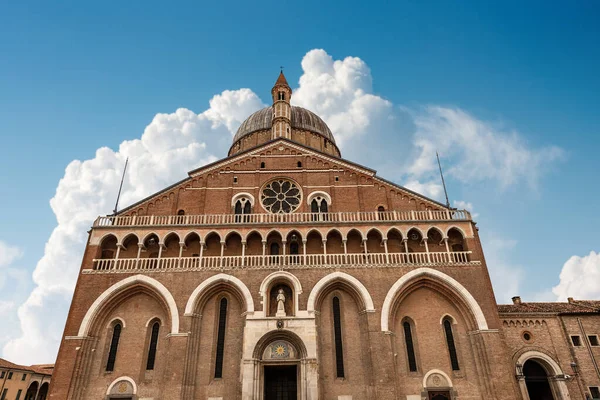 Roma Gotik Tarzında Ortaçağ Bazilikası 1238 1310 Piazza Del Santo — Stok fotoğraf