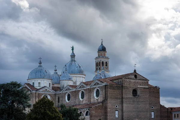 Βασιλική Και Μονή Της Santa Giustina Αγία Ιουστίνα Xvii Αιώνας — Φωτογραφία Αρχείου