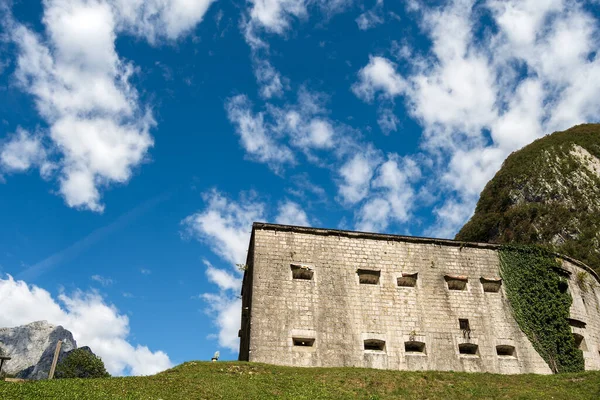 Kluze Fortress Austrian Empire First World War Built Koritnica River — Stock Photo, Image