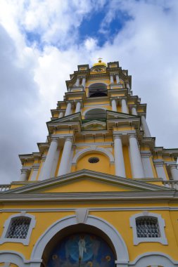 Moskova'daki Novospassky Manastırı Çan Kulesi. Rusya