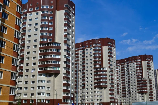 Novo desenvolvimento residencial. A Rússia. Região de Moscovo — Fotografia de Stock