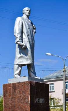 Rusya'da Vladimir Lenin Anıtı