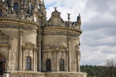Kilise, Kutsal bakire Dubrovitsy Znamenskaya iz dış görünümüne kilise içinde podolsk Moscow region, Rusya Federasyonu