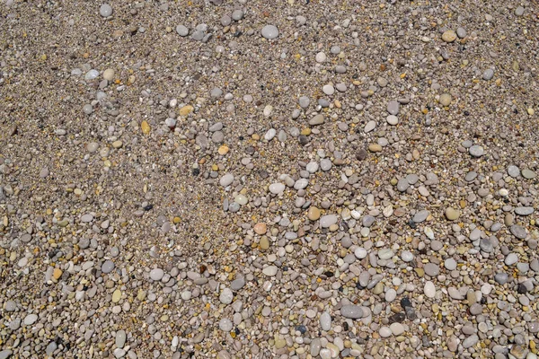 Soyut Arkaplan Dokusu, Sudaki Renkli Deniz Taşları, Üst Görünüm — Stok fotoğraf