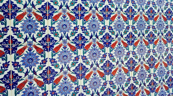 Colorido conjunto de azulejos decorativos de Turquía — Foto de Stock