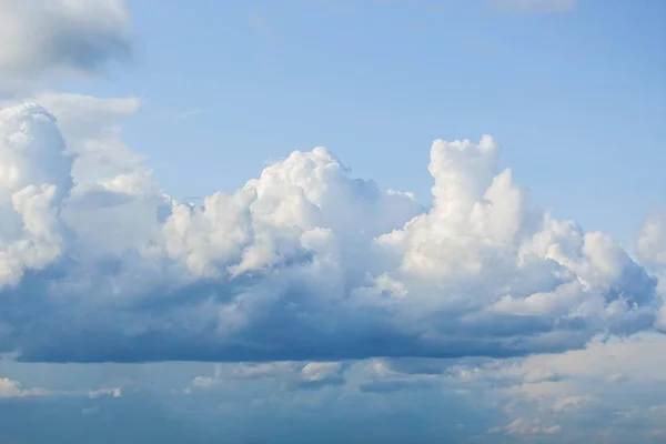 Beautiful clouds in the sky. Clouds foreshadowing rain.