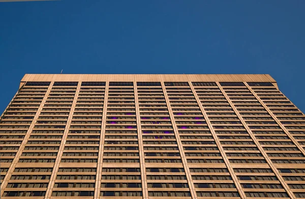 Ciudad Toronto Cuarentena Gran Corazón Púrpura Edificio Gracias Trabajadores Primera — Foto de Stock