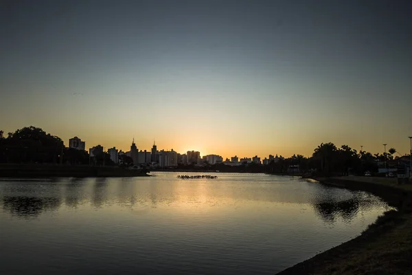 Parque Barragem Municipal Jos Rio Preto Paulo Brasil — Fotografia de Stock