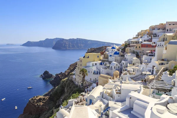 Cityscape Oia Köyü Santorini Island, Yunanistan