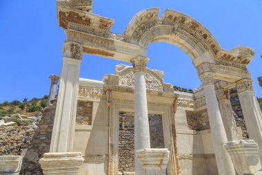 Efes 'teki Hadrian Tapınağı, İzmir, Türkiye