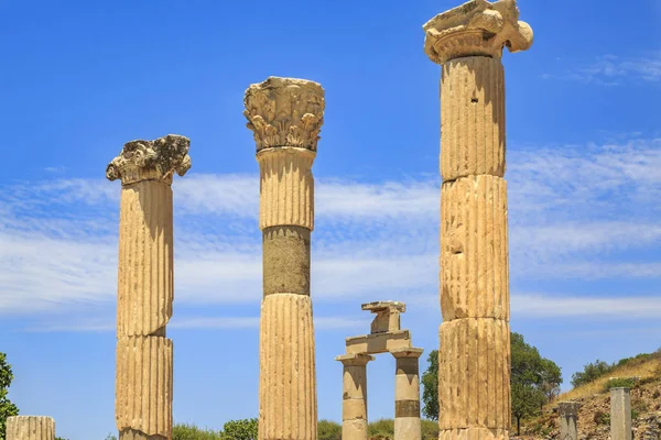 Row Columns Ephesus Izmir Turkey — Stock Photo, Image