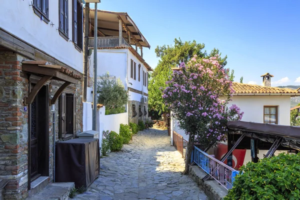 Vista Sulla Strada Del Villaggio Sirince Izmir Provvidenza Turchia — Foto Stock