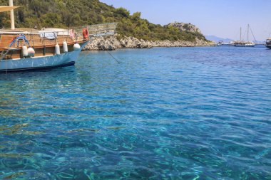 Marmaris yeşil deniz (yeşil deniz) defne Tekne Turları, Marmaris, Türkiye