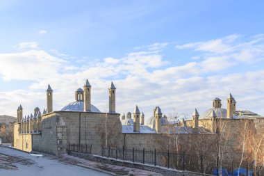 Erzurum, Türkiye'deki taşhan bina geçmiş piyasa