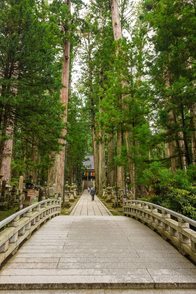 Ponte di Ichinohashi, Koyasan — Foto Stock