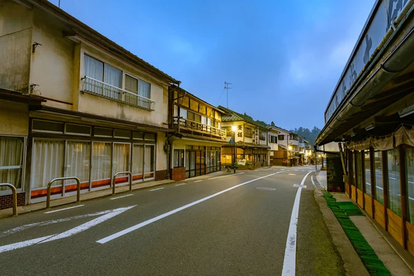 Vista de rua de Koyasan — Fotografia de Stock