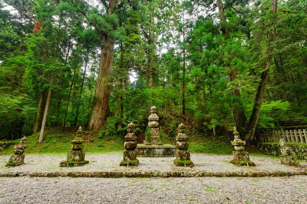 Tombstones da família Toyotomi — Fotografia de Stock