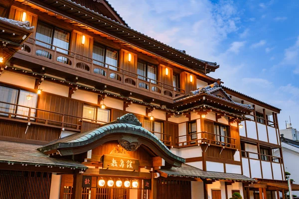 Lyxigt Onsen Hotel Spring Resort, Japan — Stockfoto