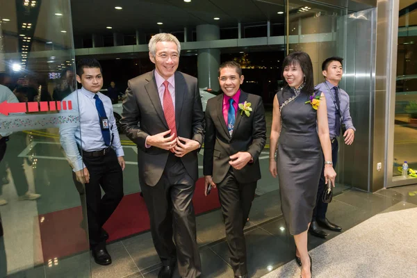 Başbakan Lee Hsien Loong Telifsiz Stok Fotoğraflar
