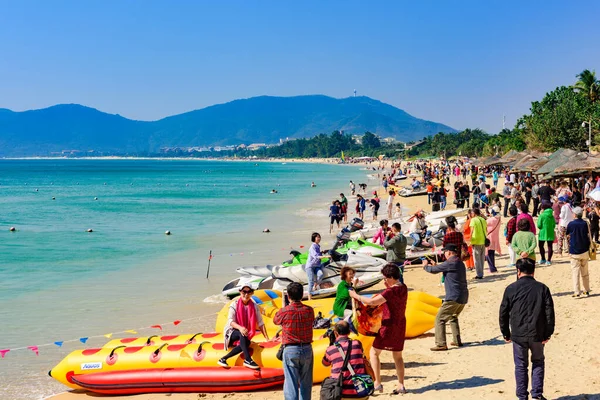 Ya Long Bay strand, Hainan sziget, Kína — Stock Fotó