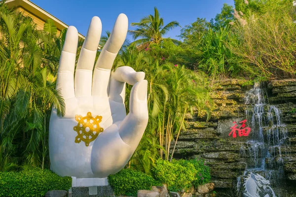 Buddhist sculptures, Sanya Nanshan Hotel — Stock Photo, Image