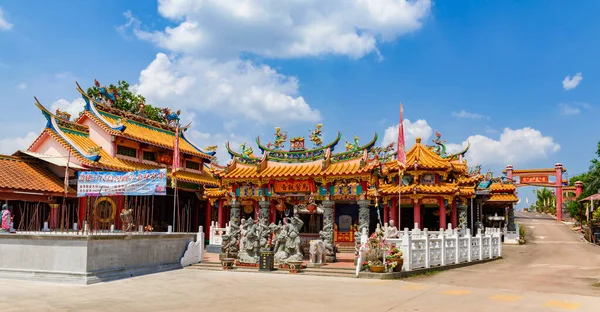 Templo chinês asiático, Muar, Malásia — Fotografia de Stock