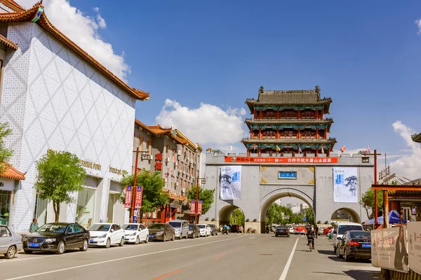 Porta da cidade de pedra antiga, Shenyang, China — Fotografia de Stock