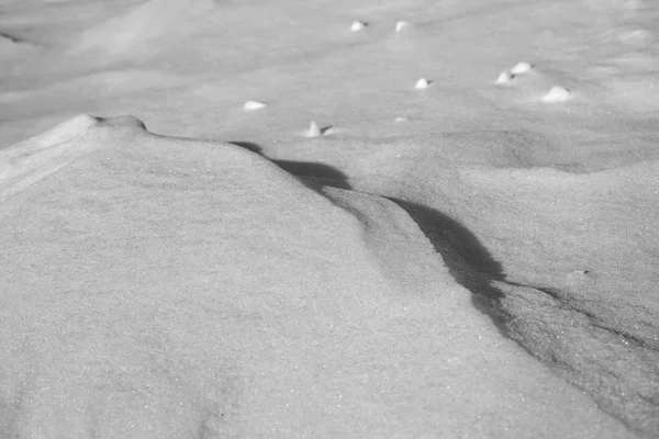 Fondo de nieve blanco y negro — Foto de Stock