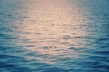 Mavi turuncu Karadeniz arka plan günbatımı zamanla