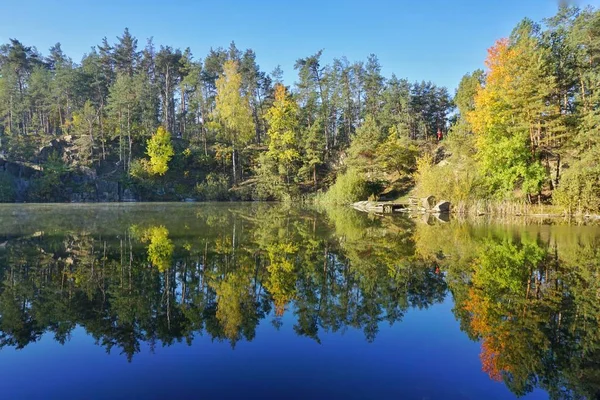 Korostyshevsky steengroeve, Zjytomyr region, Oekraïne. — Stockfoto