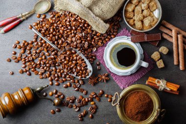 Eski arka plan üzerinde kahve siyah