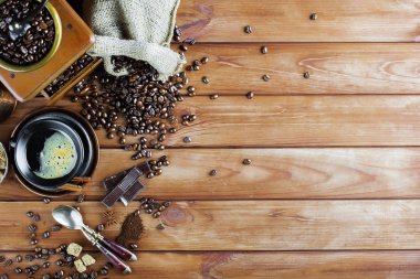 Eski arka plan üzerinde kahve siyah