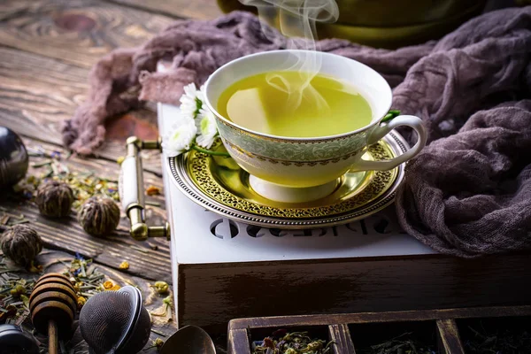 Tea Old Background — Stock Photo, Image